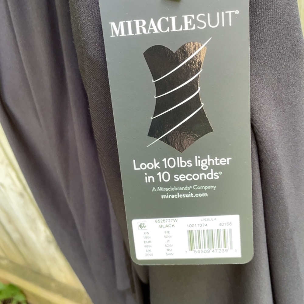 Miraclesuit Nwt Women's Plus Solid Ursula Tankini… - image 7